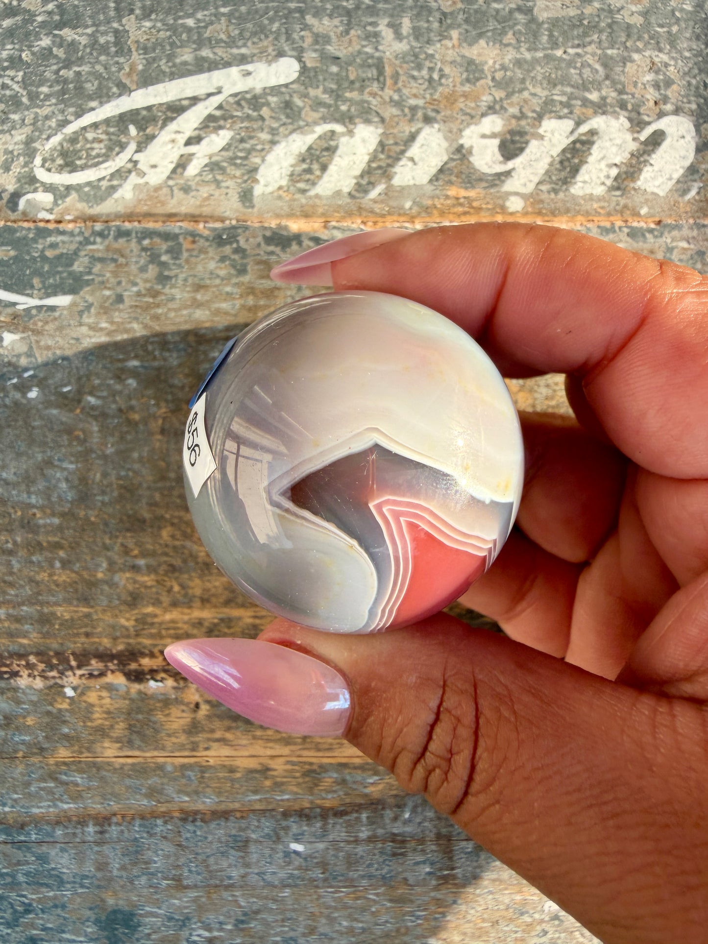 Gorgeous Swazi Agate Sphere | Opt 68
