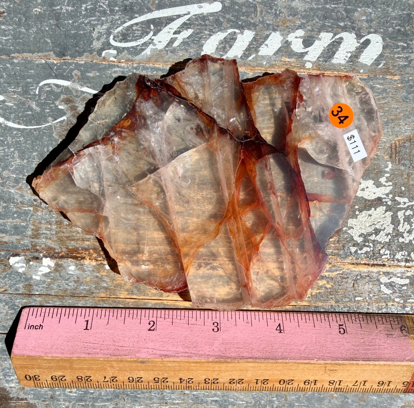 Gorgeous Fire Quartz Slab | Opt 34
