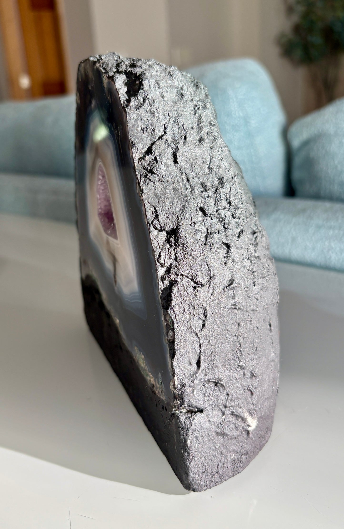 Gorgeous Amethyst Cathedral with Banding from Brazil | Opt 1