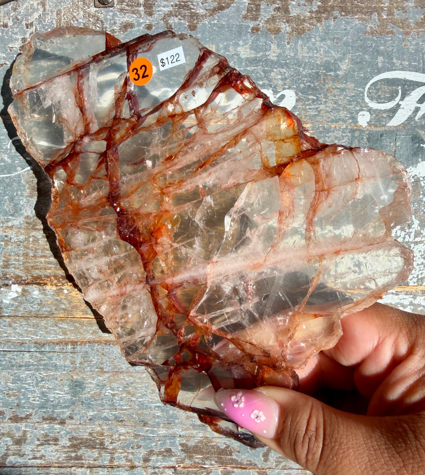 Gorgeous Fire Quartz Slab | Opt 32