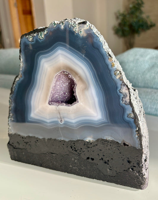 Gorgeous Amethyst Cathedral with Banding from Brazil | Opt 2