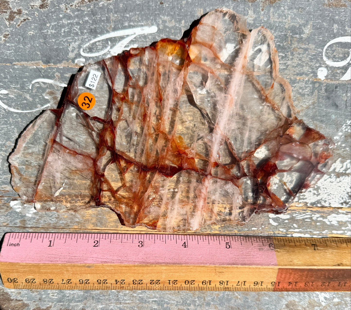 Gorgeous Fire Quartz Slab | Opt 32