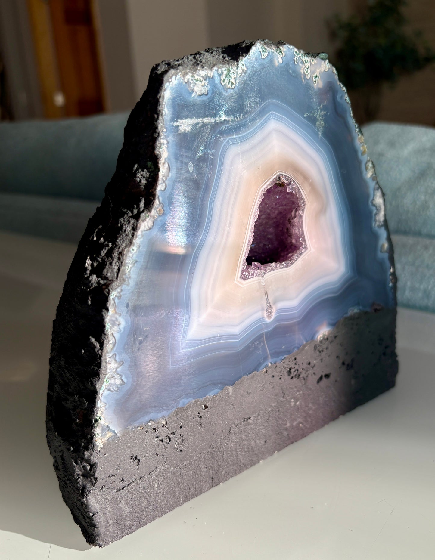 Gorgeous Amethyst Cathedral with Banding from Brazil | Opt 2
