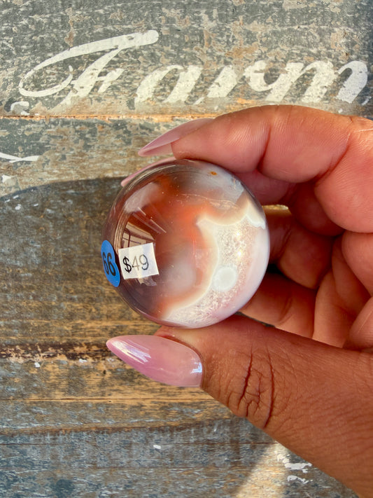 Gorgeous Swazi Agate Sphere | Opt 66
