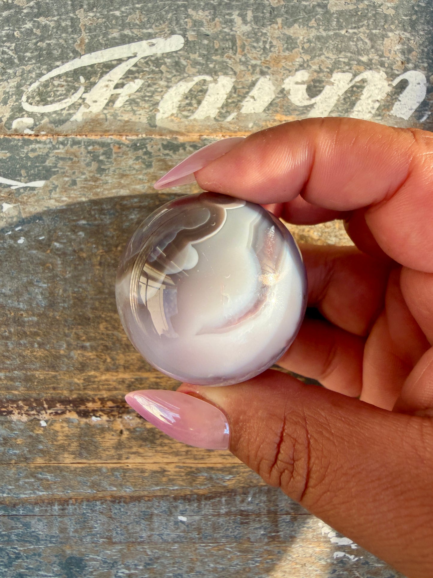 Gorgeous Swazi Agate Sphere | Opt 66