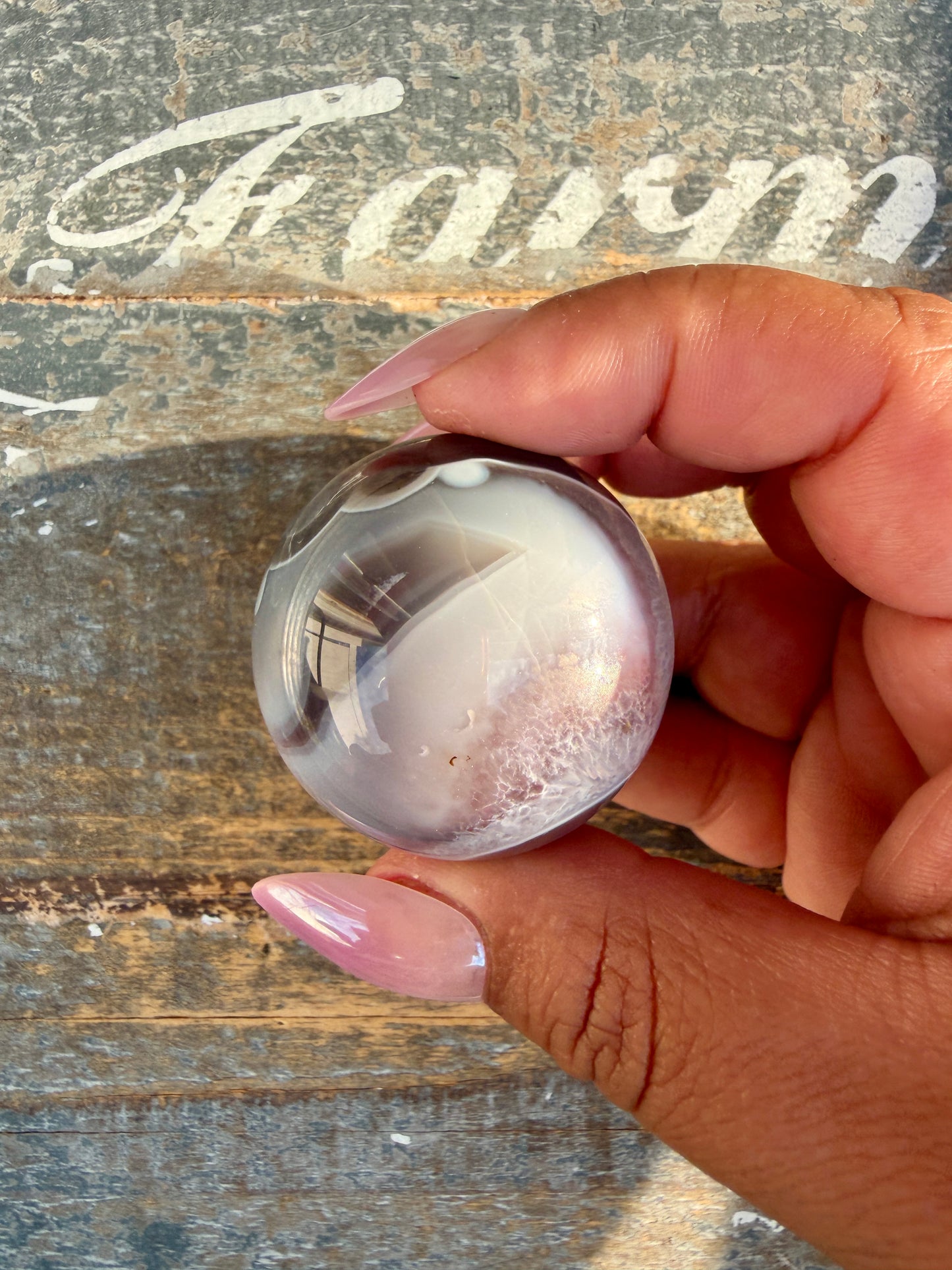 Gorgeous Swazi Agate Sphere | Opt 66