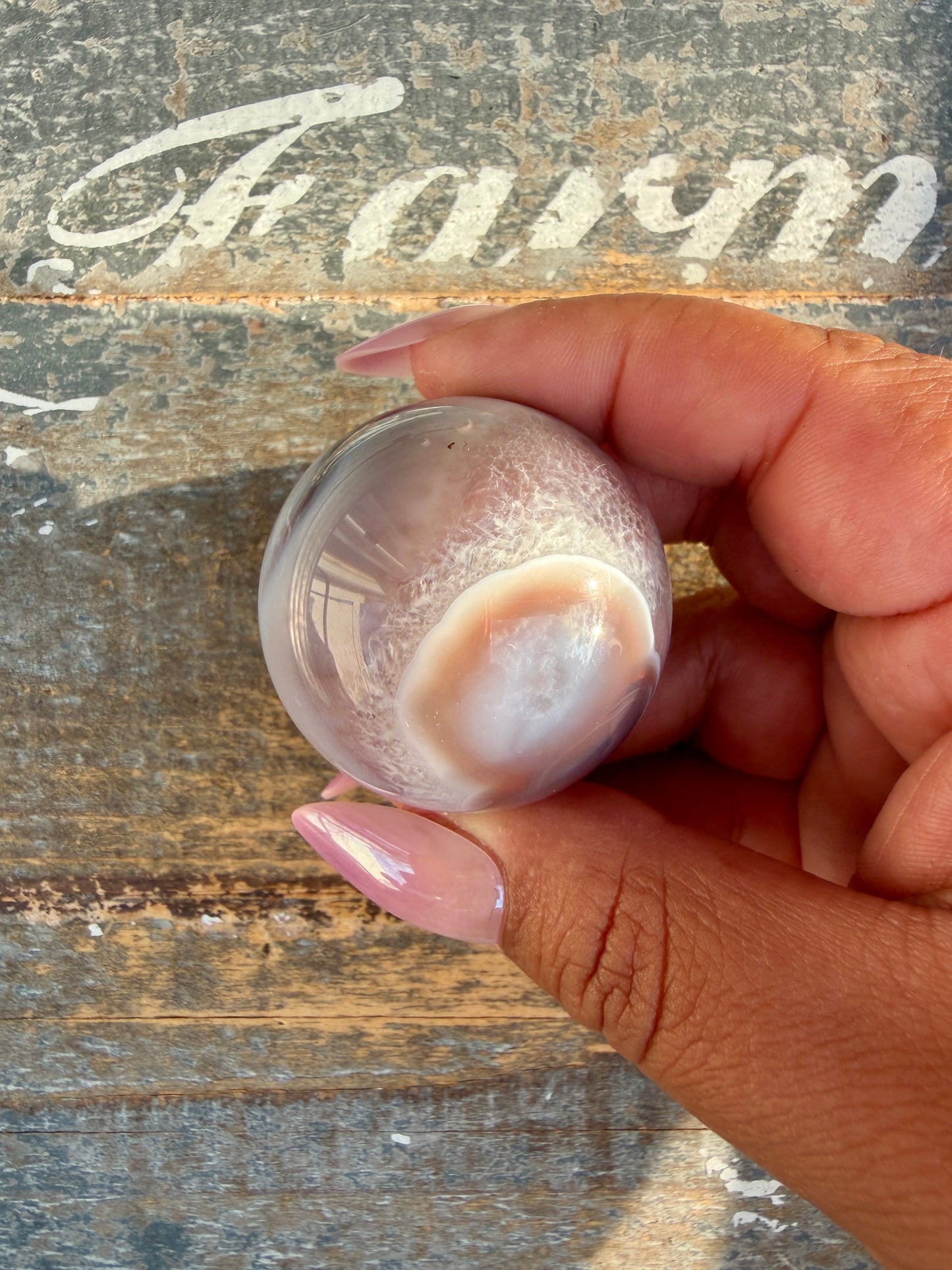 Gorgeous Swazi Agate Sphere | Opt 66