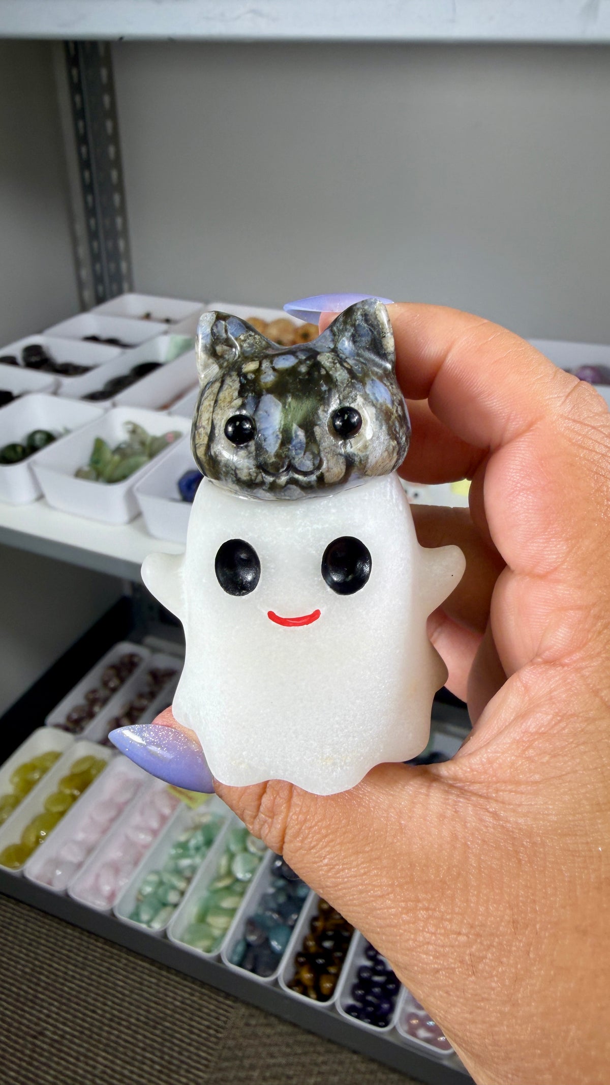 Adorable Ghost with Que Sera Kitty | Opt 2