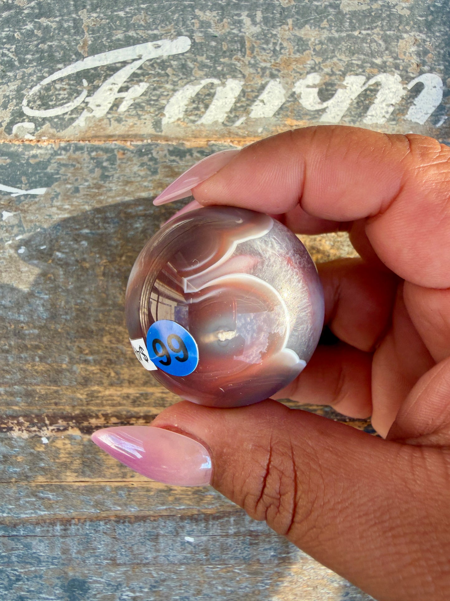 Gorgeous Swazi Agate Sphere | Opt 66