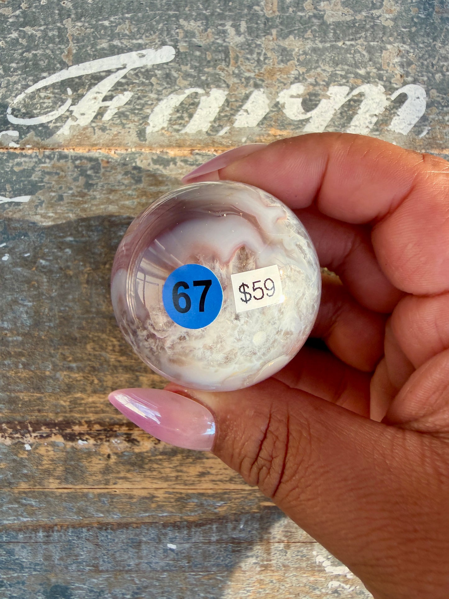 Gorgeous Swazi Agate Sphere | Opt 67
