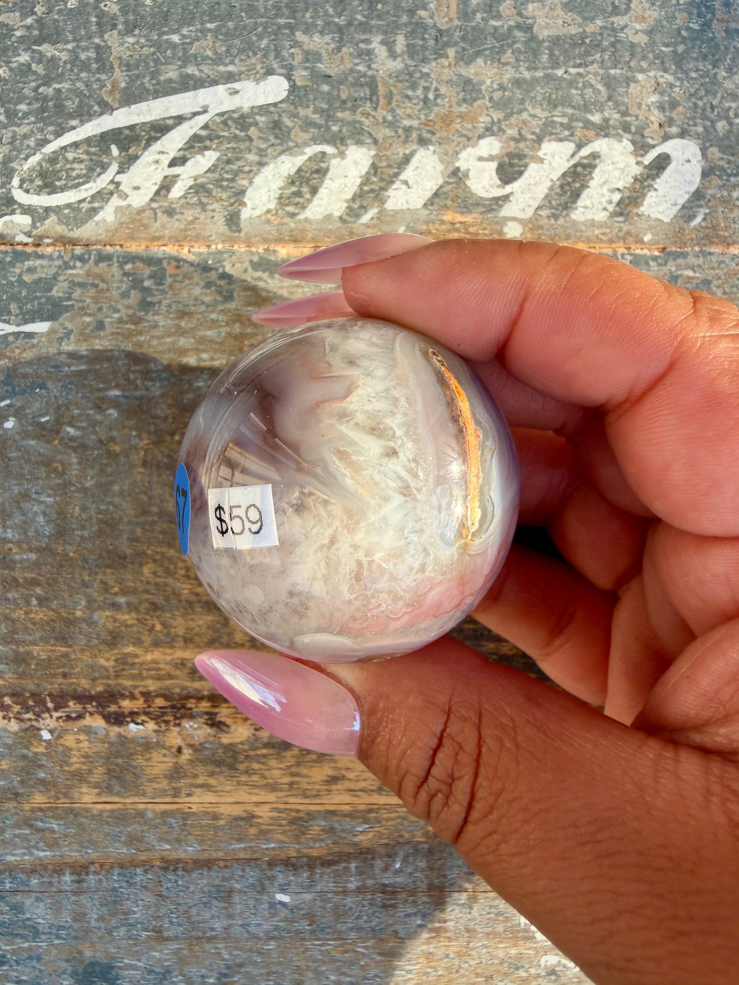 Gorgeous Swazi Agate Sphere | Opt 67