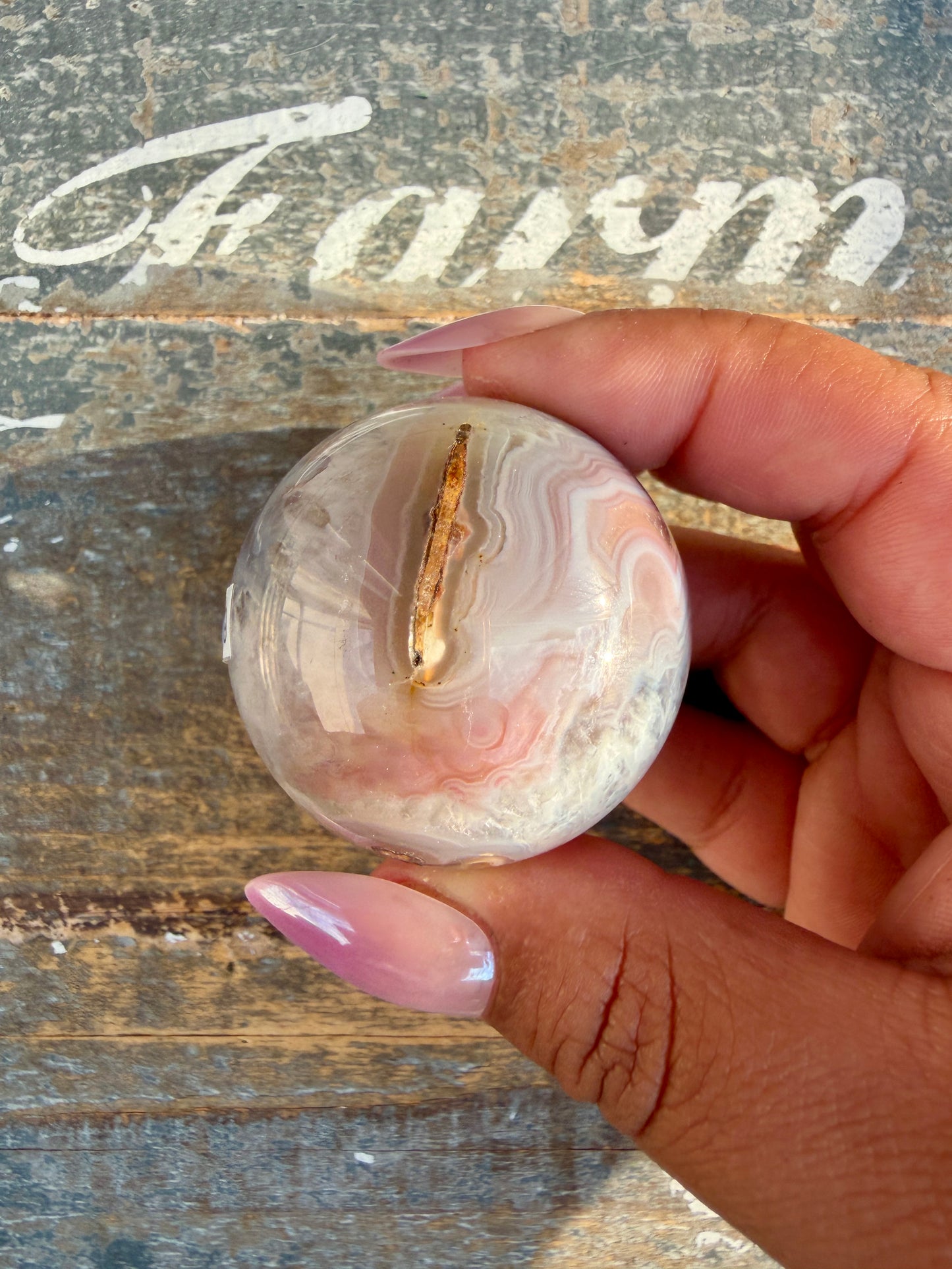 Gorgeous Swazi Agate Sphere | Opt 67
