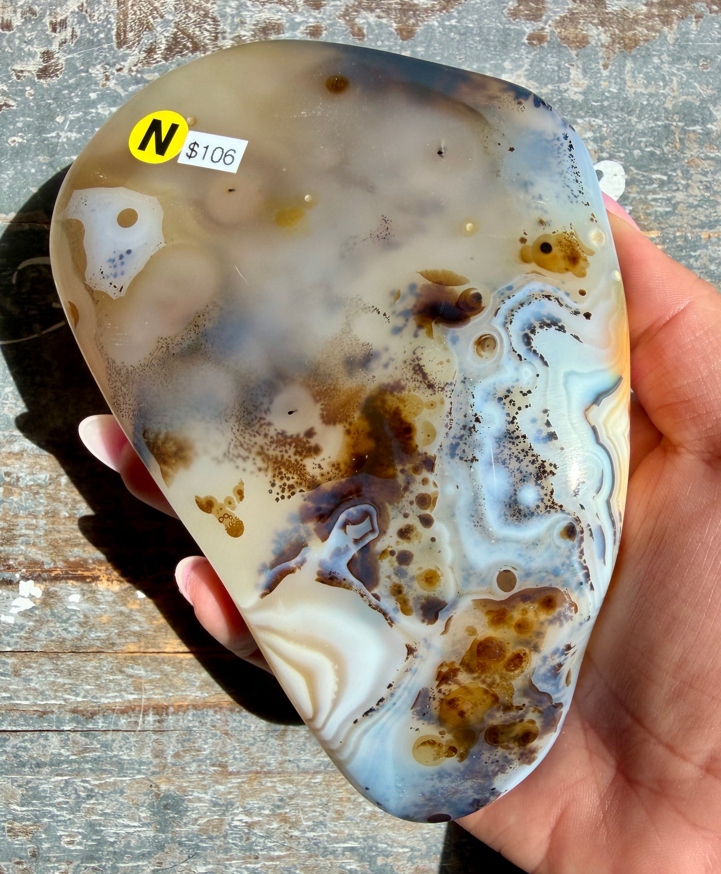 Gorgeous Dendritic Agate Freeform | Opt N