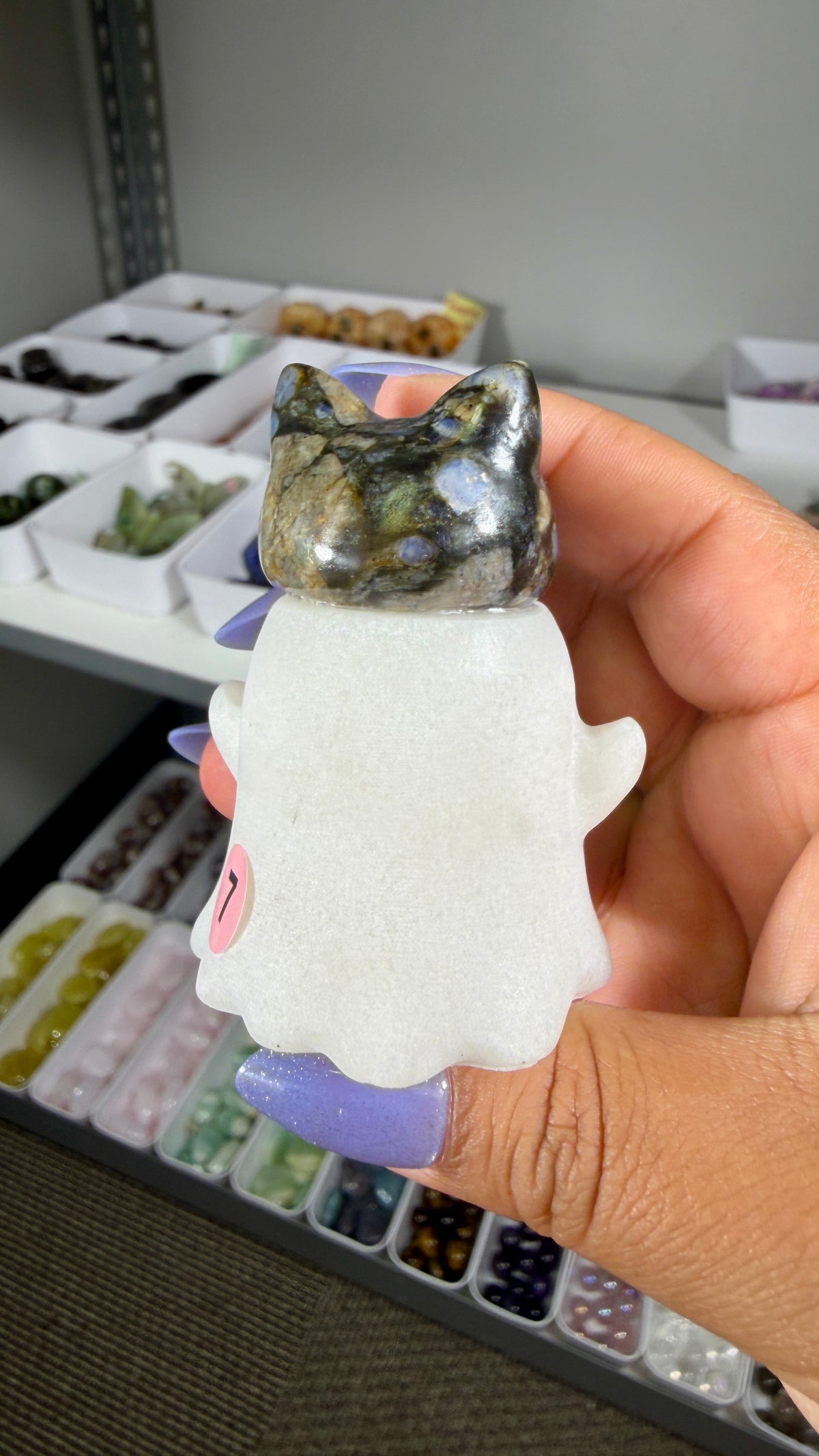 Adorable Ghost with Que Sera Kitty | Opt 7