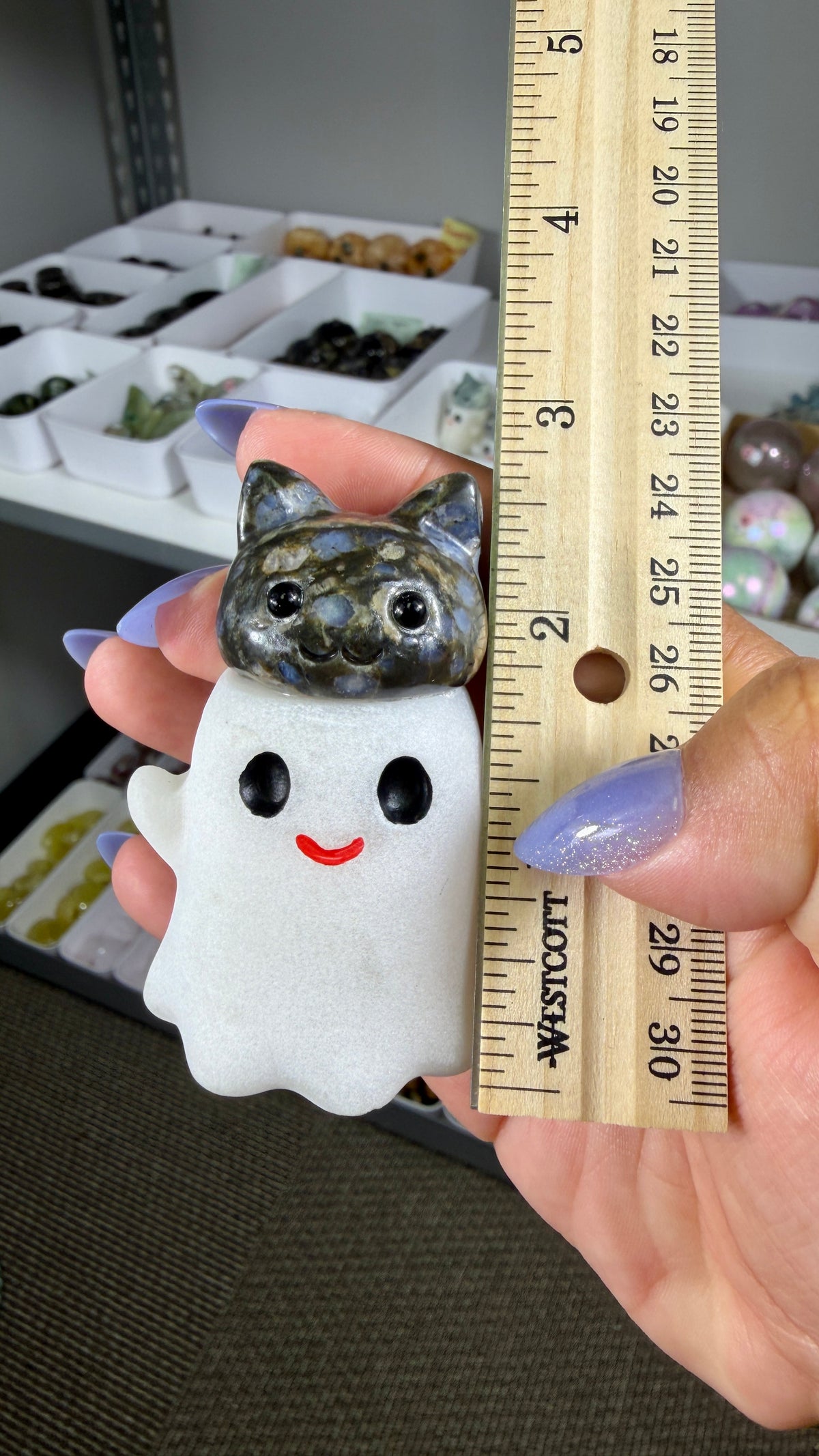 Adorable Ghost with Que Sera Kitty | Opt 7