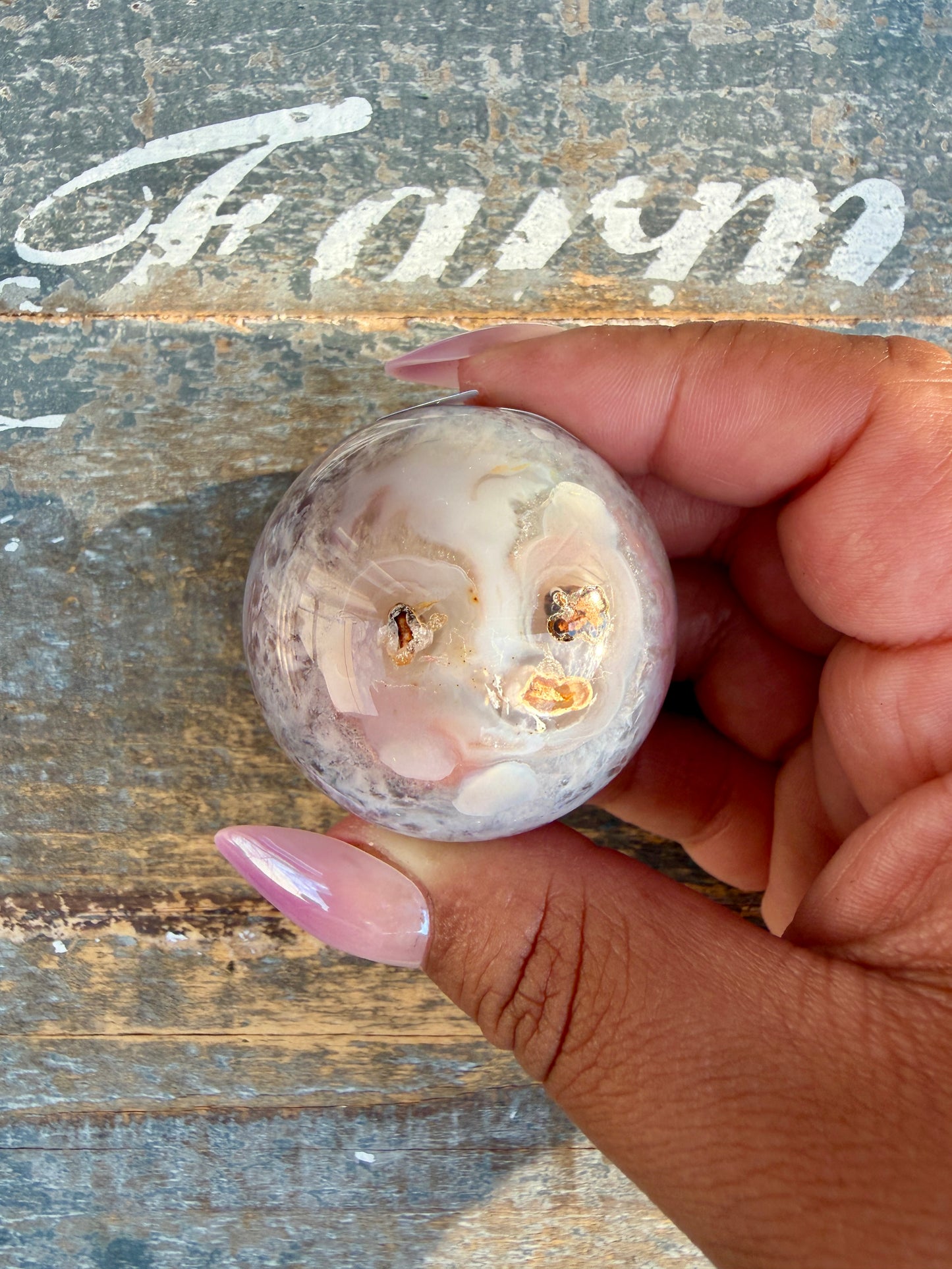 Gorgeous Swazi Agate Sphere | Opt 67