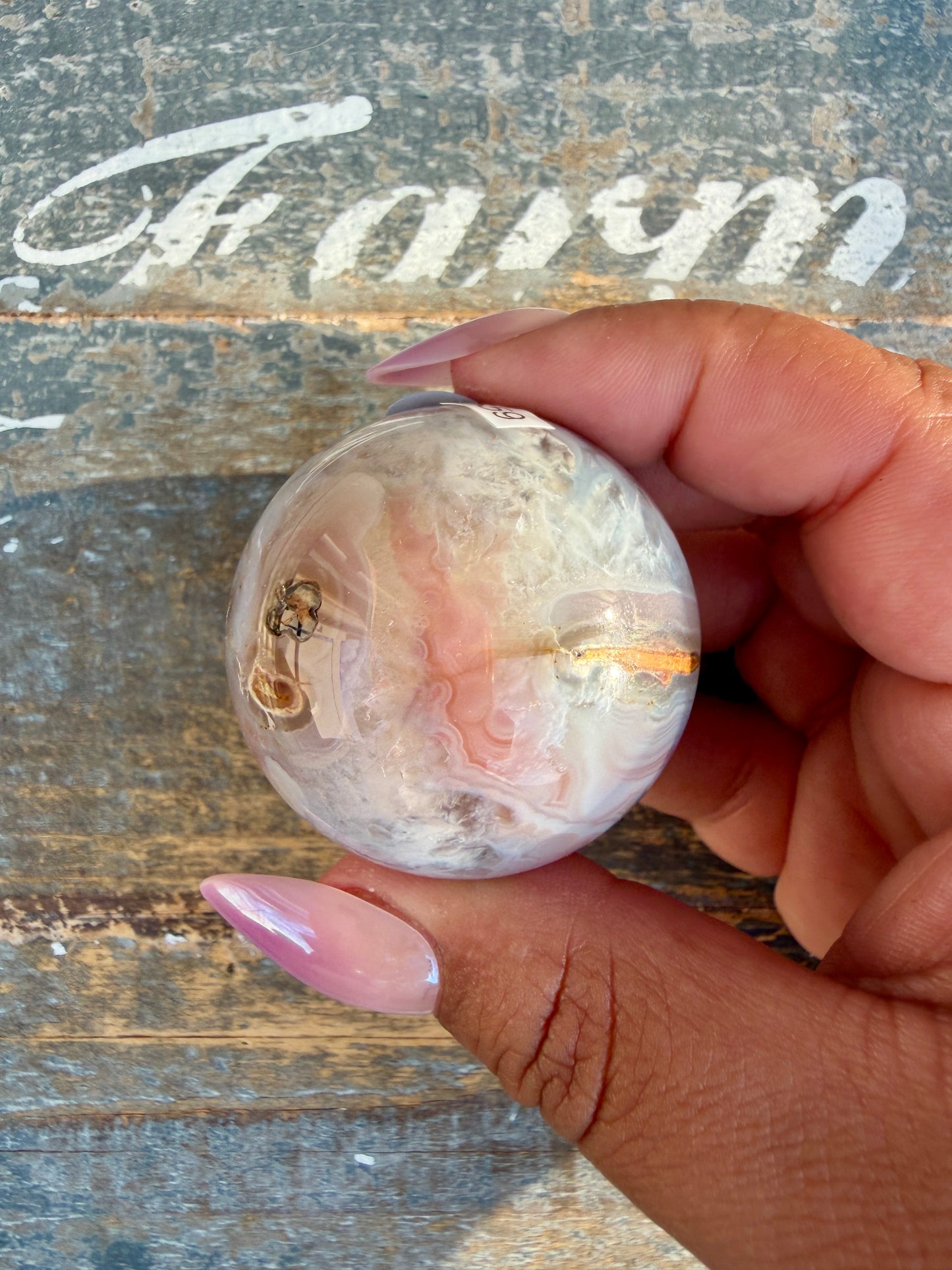 Gorgeous Swazi Agate Sphere | Opt 67