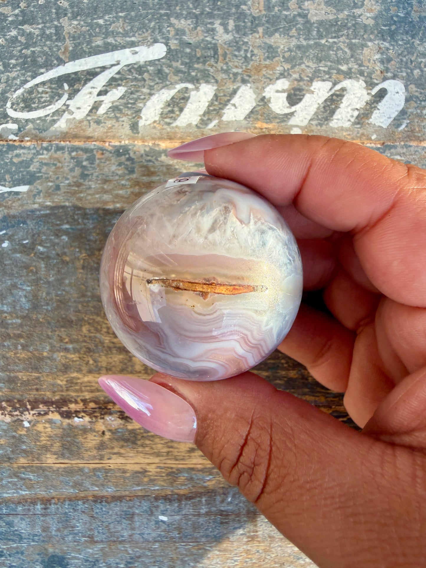 Gorgeous Swazi Agate Sphere | Opt 67