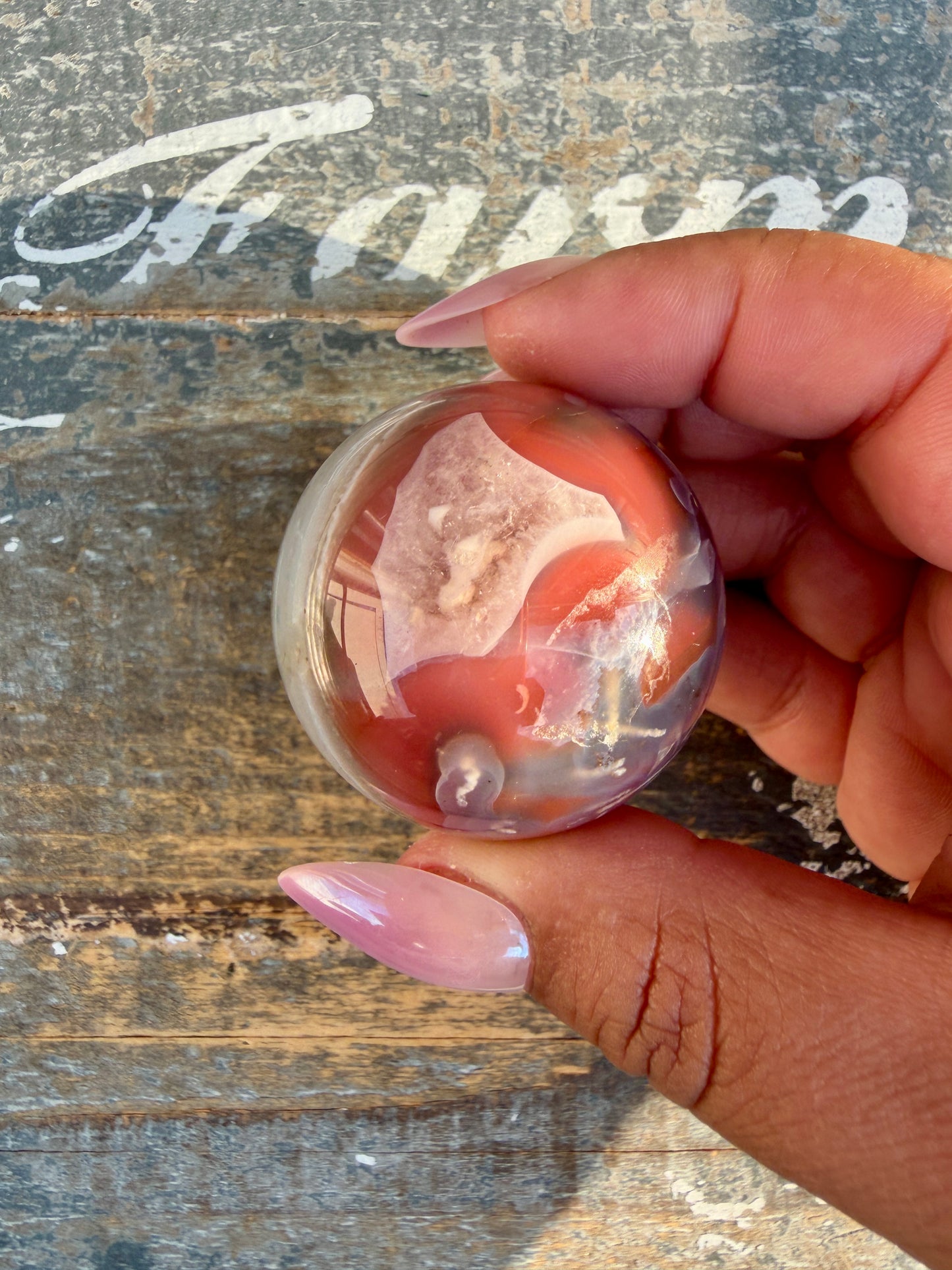 Gorgeous Swazi Agate Sphere | Opt 53