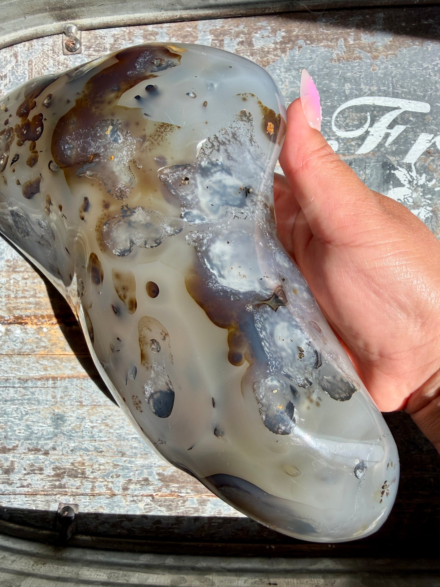 Gorgeous Dendritic Agate Freeform | Opt M
