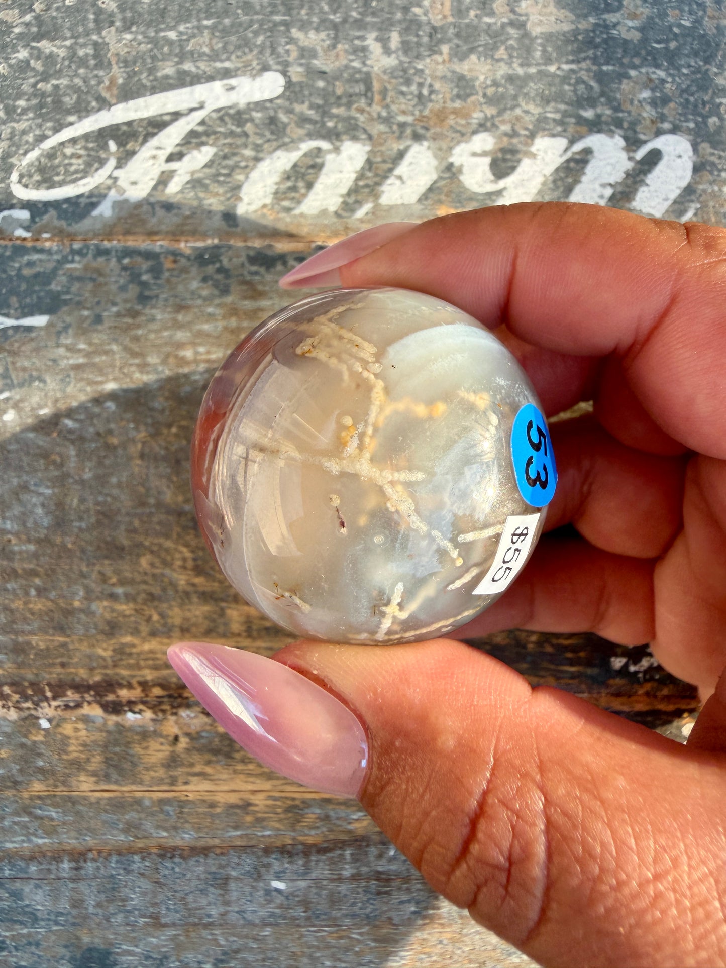 Gorgeous Swazi Agate Sphere | Opt 53