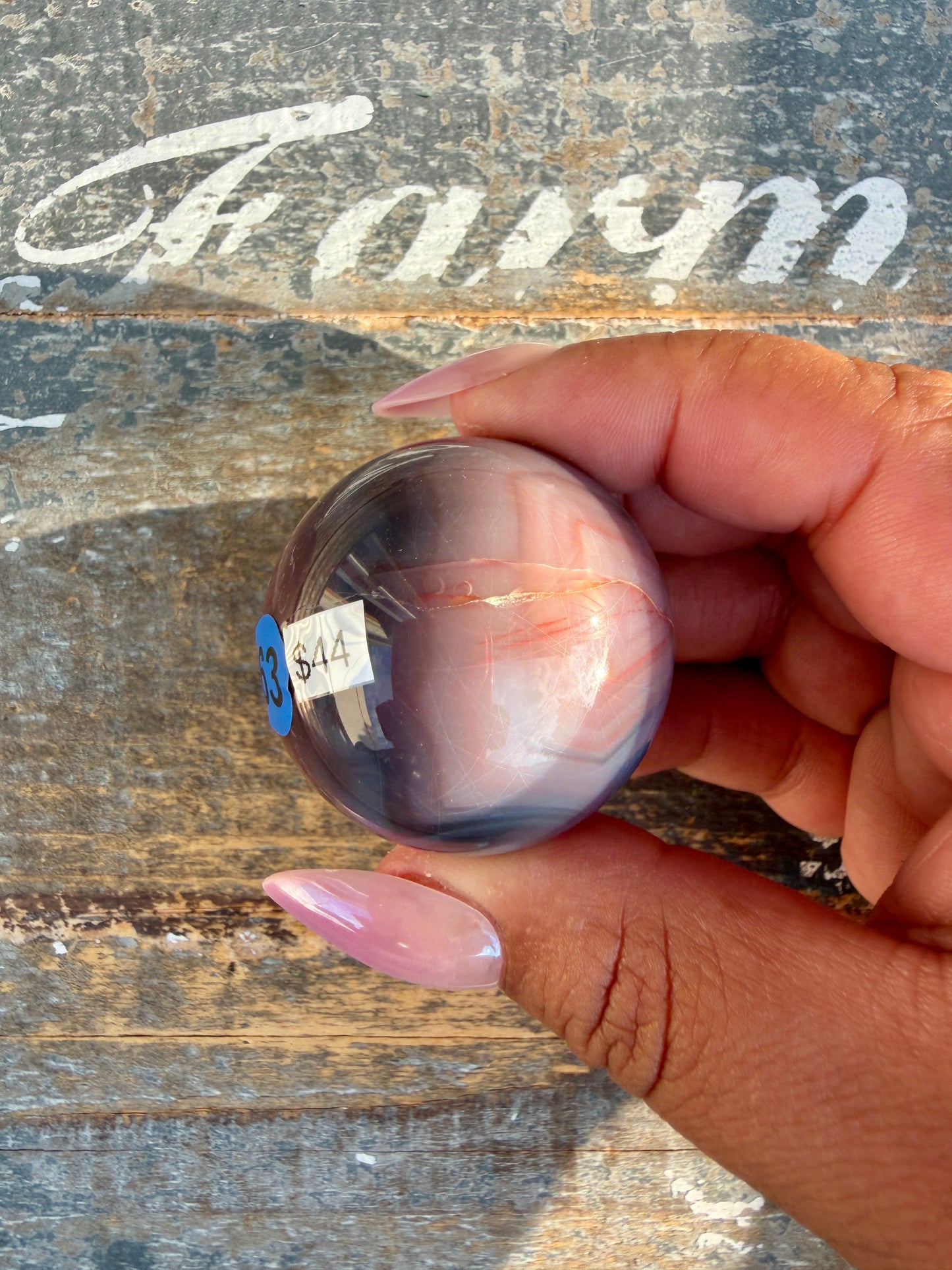 Gorgeous Swazi Agate Sphere | Opt 63