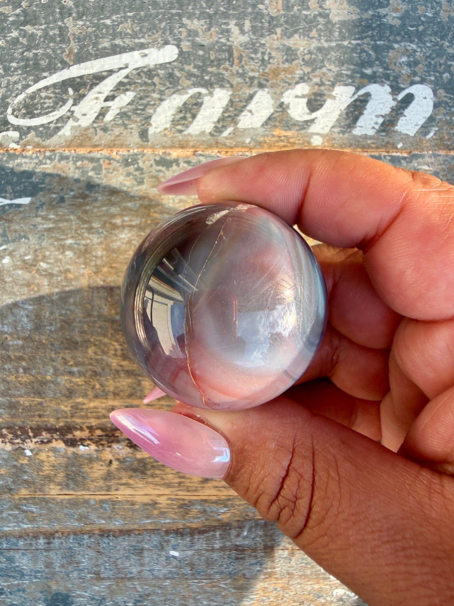 Gorgeous Swazi Agate Sphere | Opt 63
