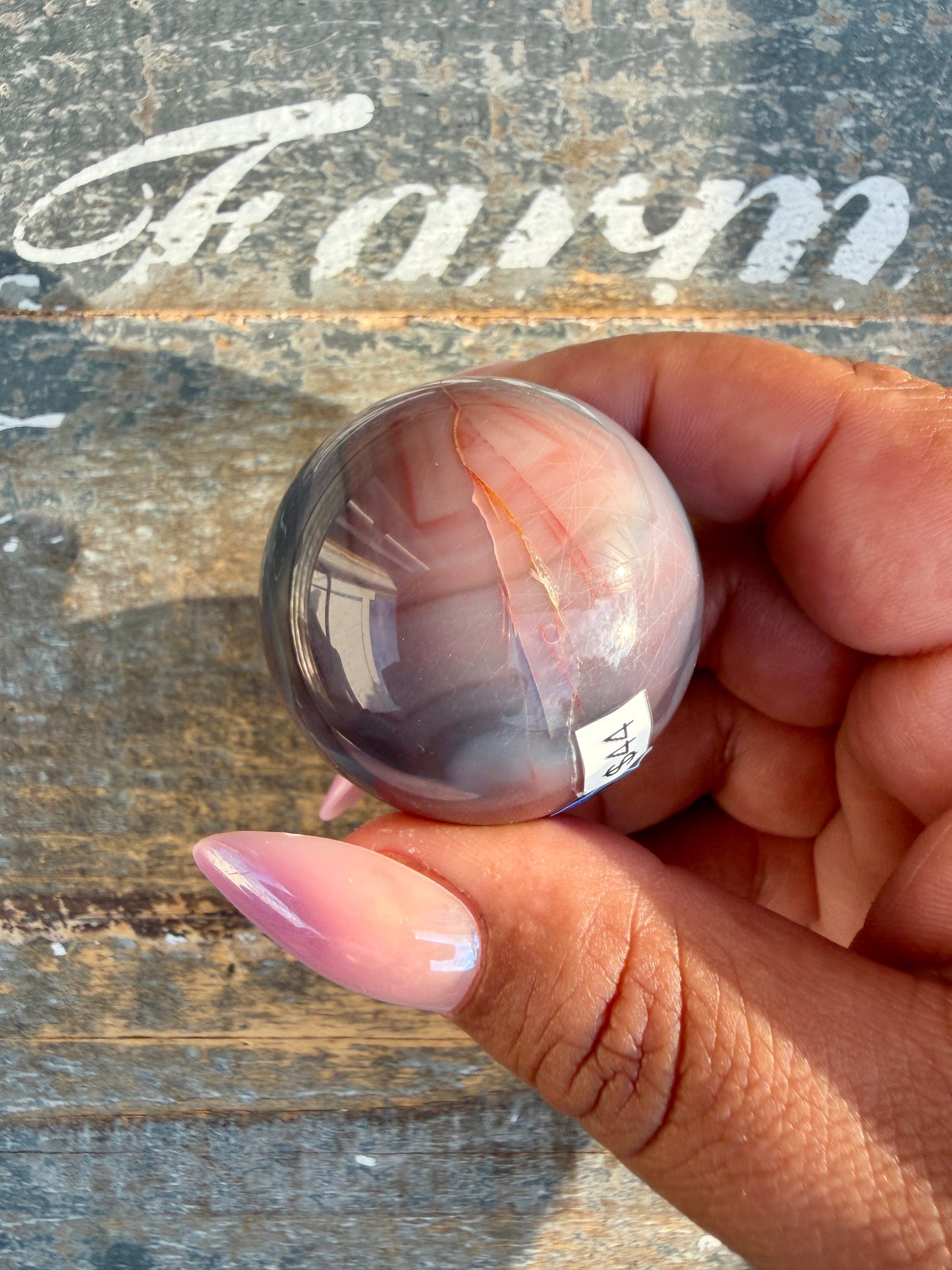 Gorgeous Swazi Agate Sphere | Opt 63