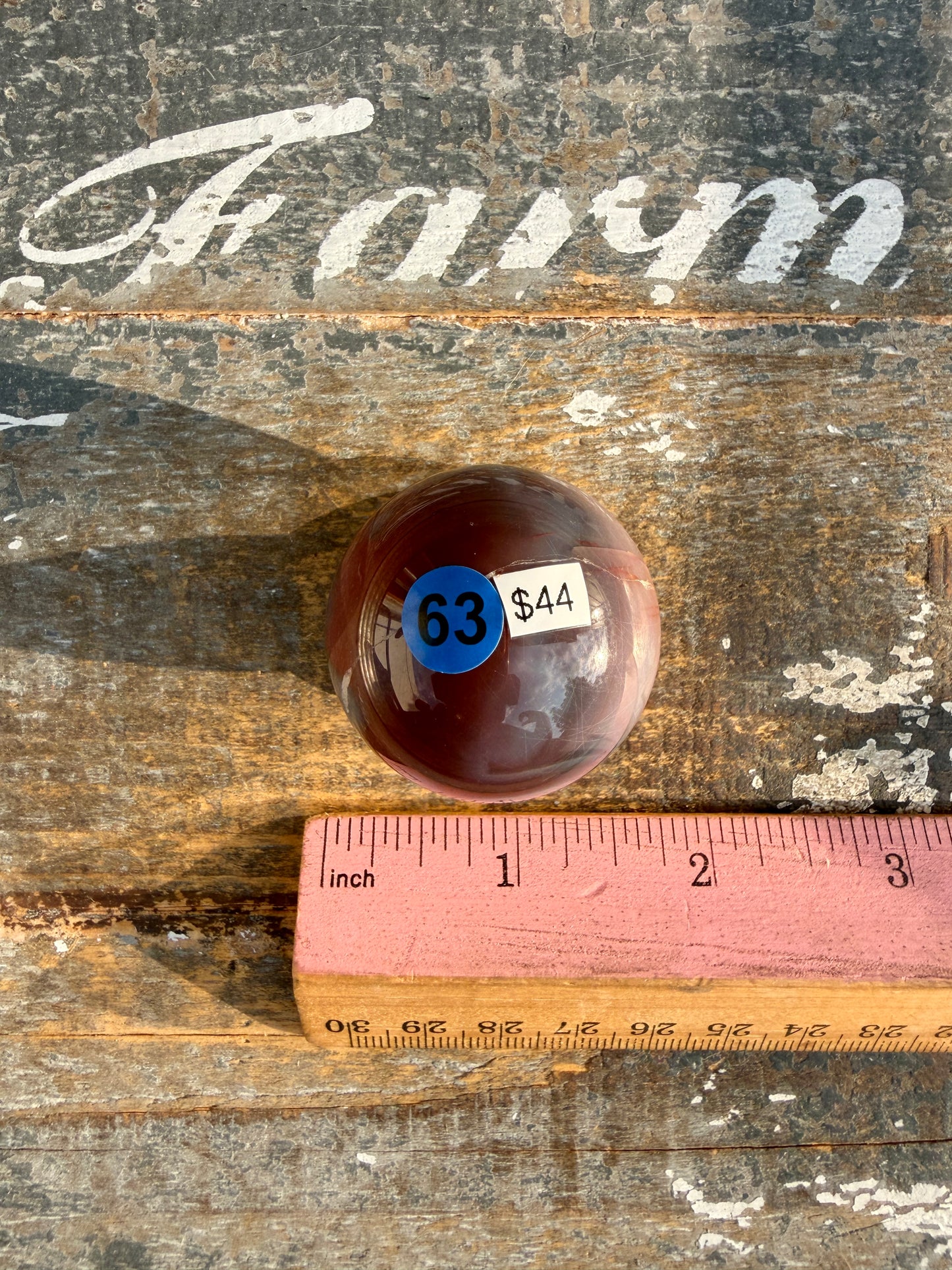 Gorgeous Swazi Agate Sphere | Opt 63