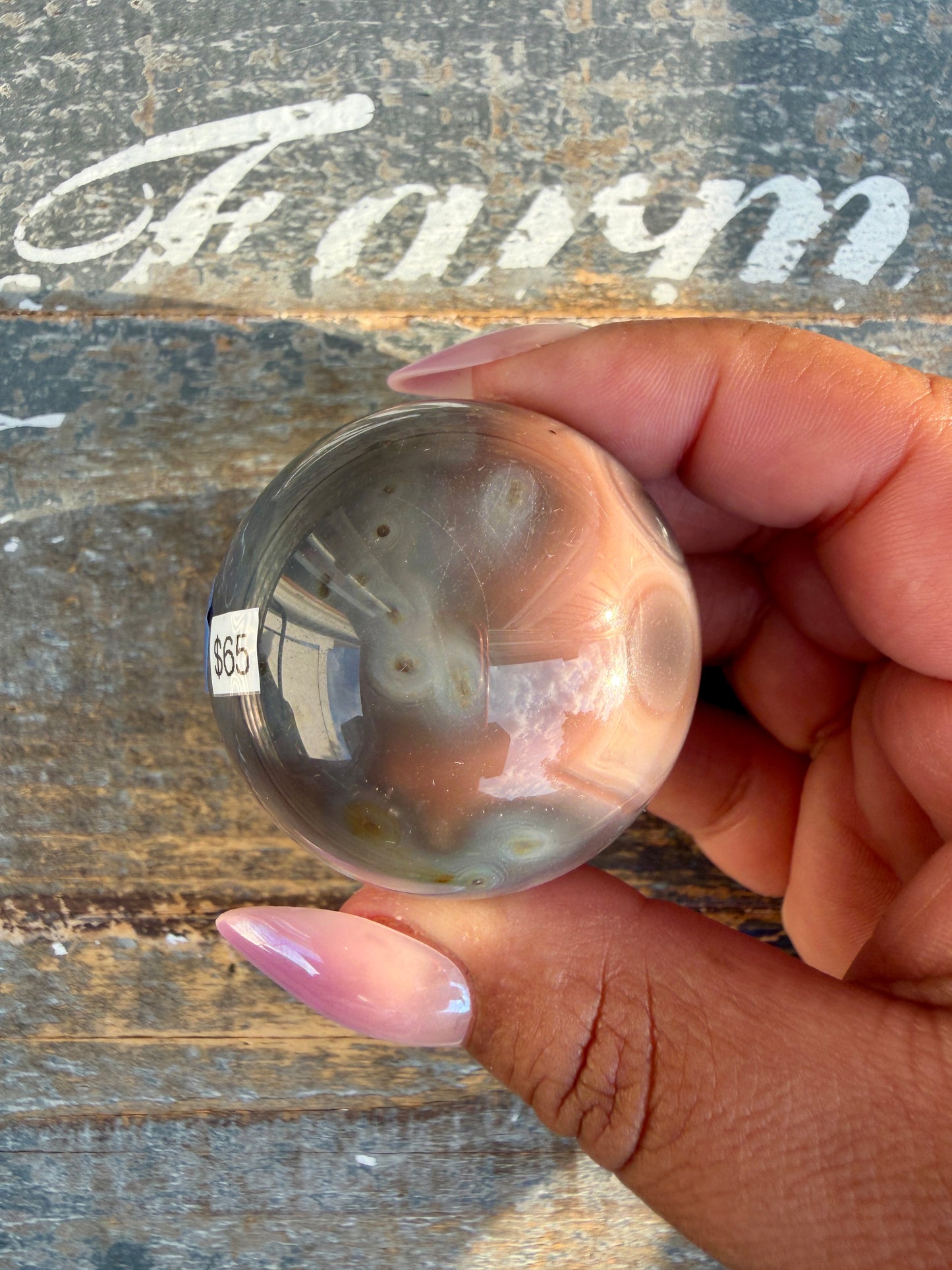 Gorgeous Swazi Agate Sphere | Opt 58