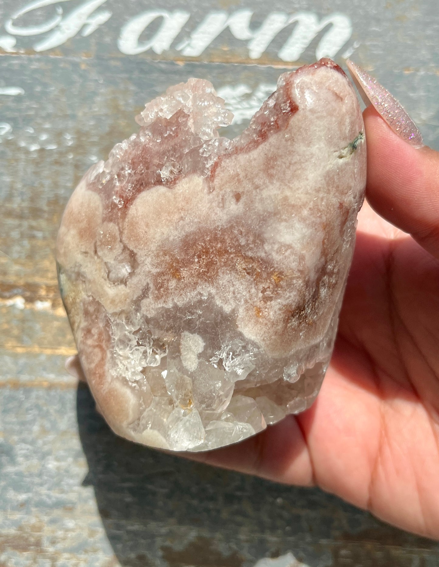 Gorgeous High Quality Pink Amethyst Free Form from Brazil