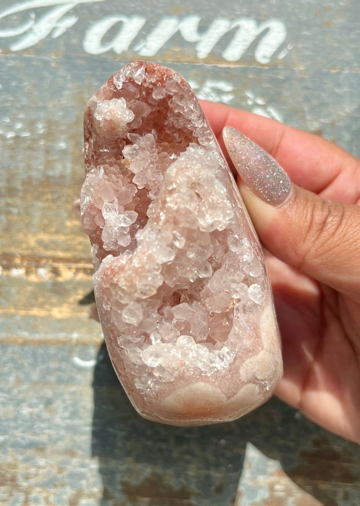 Gorgeous High Quality Pink Amethyst Free Form from Brazil