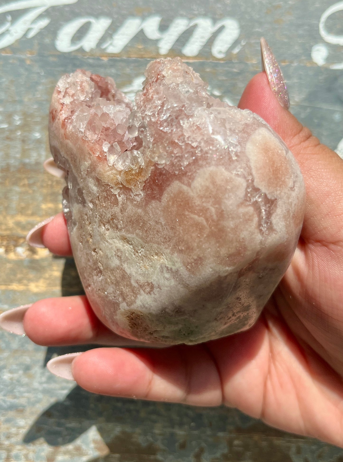 Gorgeous High Quality Pink Amethyst Free Form from Brazil