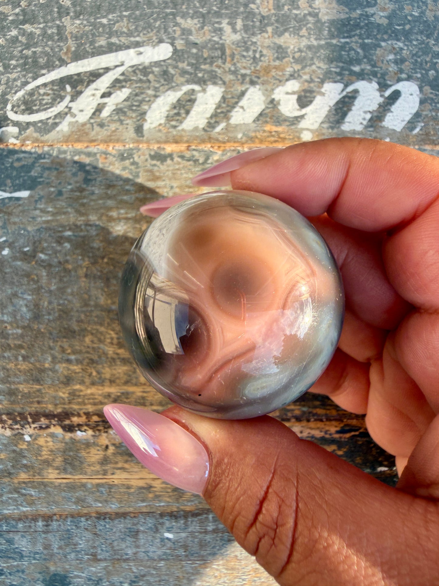 Gorgeous Swazi Agate Sphere | Opt 58