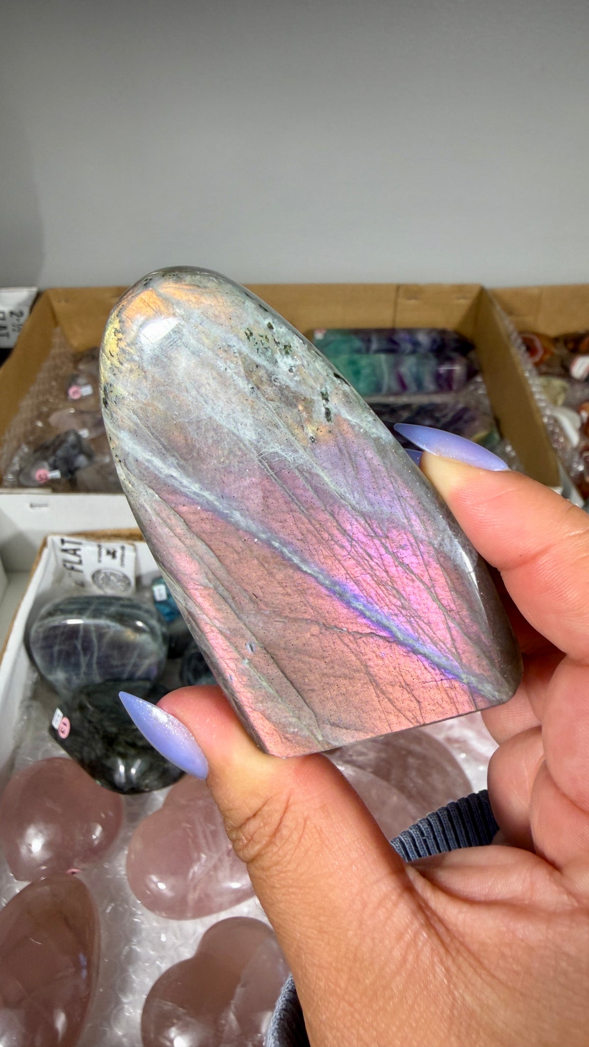 Gorgeous Labradorite Freeform | Madagascar | Opt 7