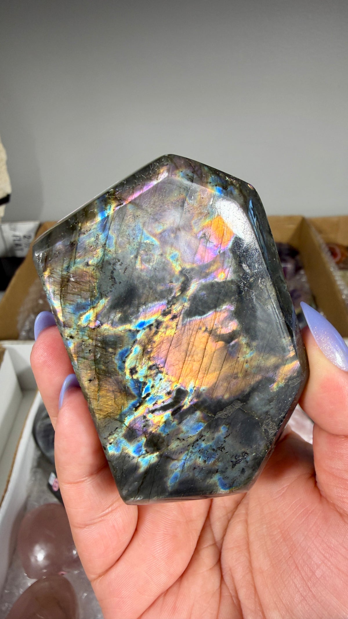 Gorgeous Labradorite Freeform | Madagascar | Opt 9