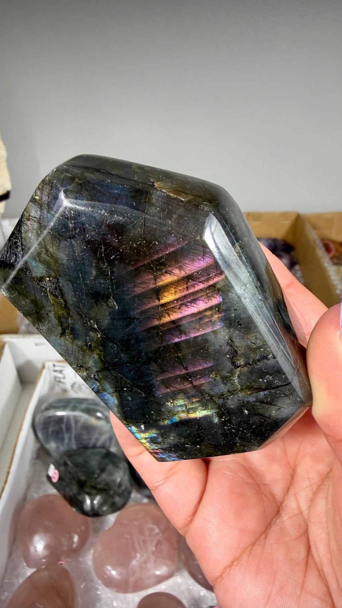 Gorgeous Labradorite Freeform | Madagascar | Opt 9