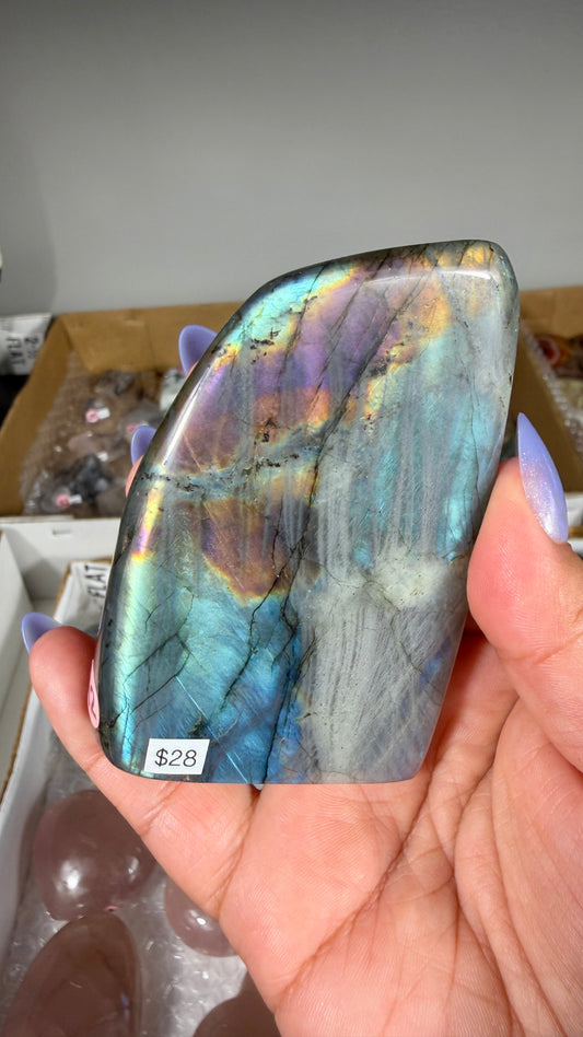 Gorgeous Labradorite Freeform | Madagascar | Opt 12