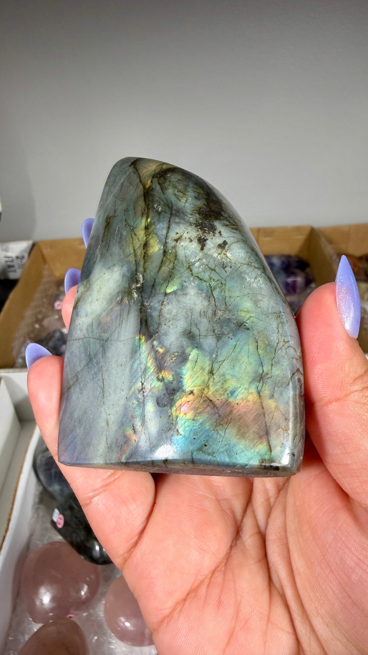 Gorgeous Labradorite Freeform | Madagascar | Opt 12
