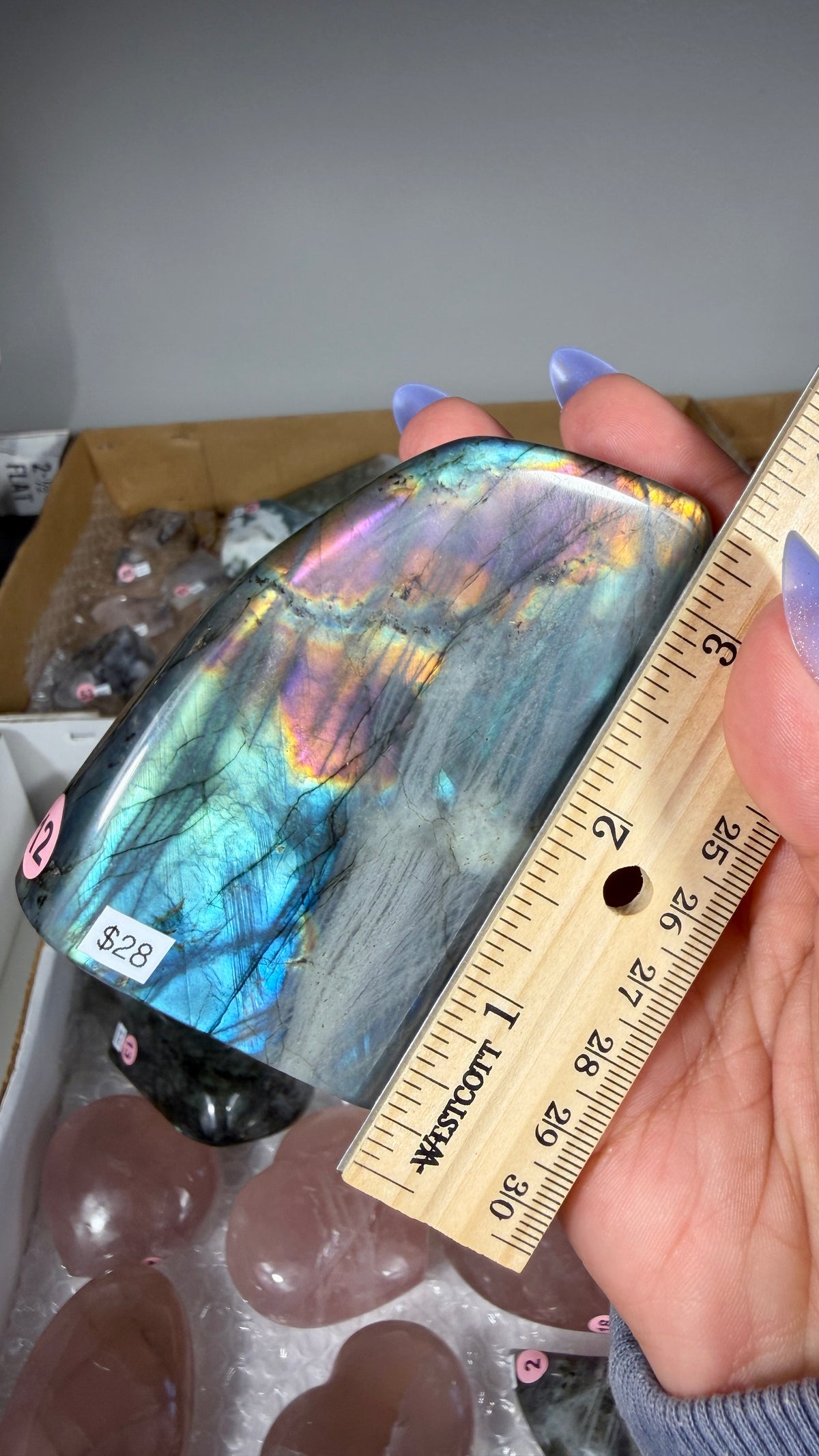 Gorgeous Labradorite Freeform | Madagascar | Opt 12