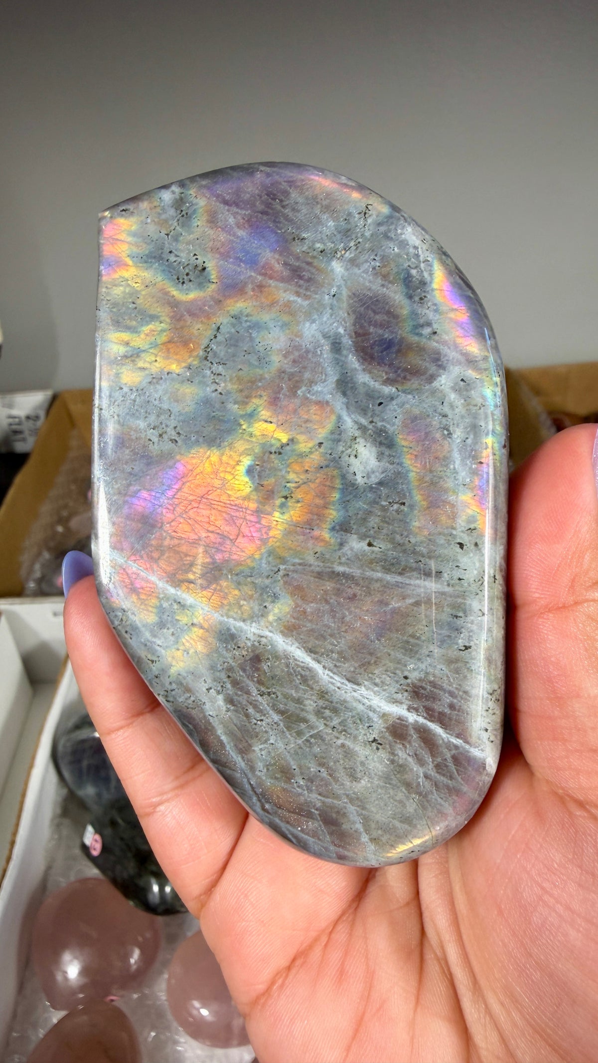 Gorgeous Labradorite Freeform | Madagascar | Opt 8