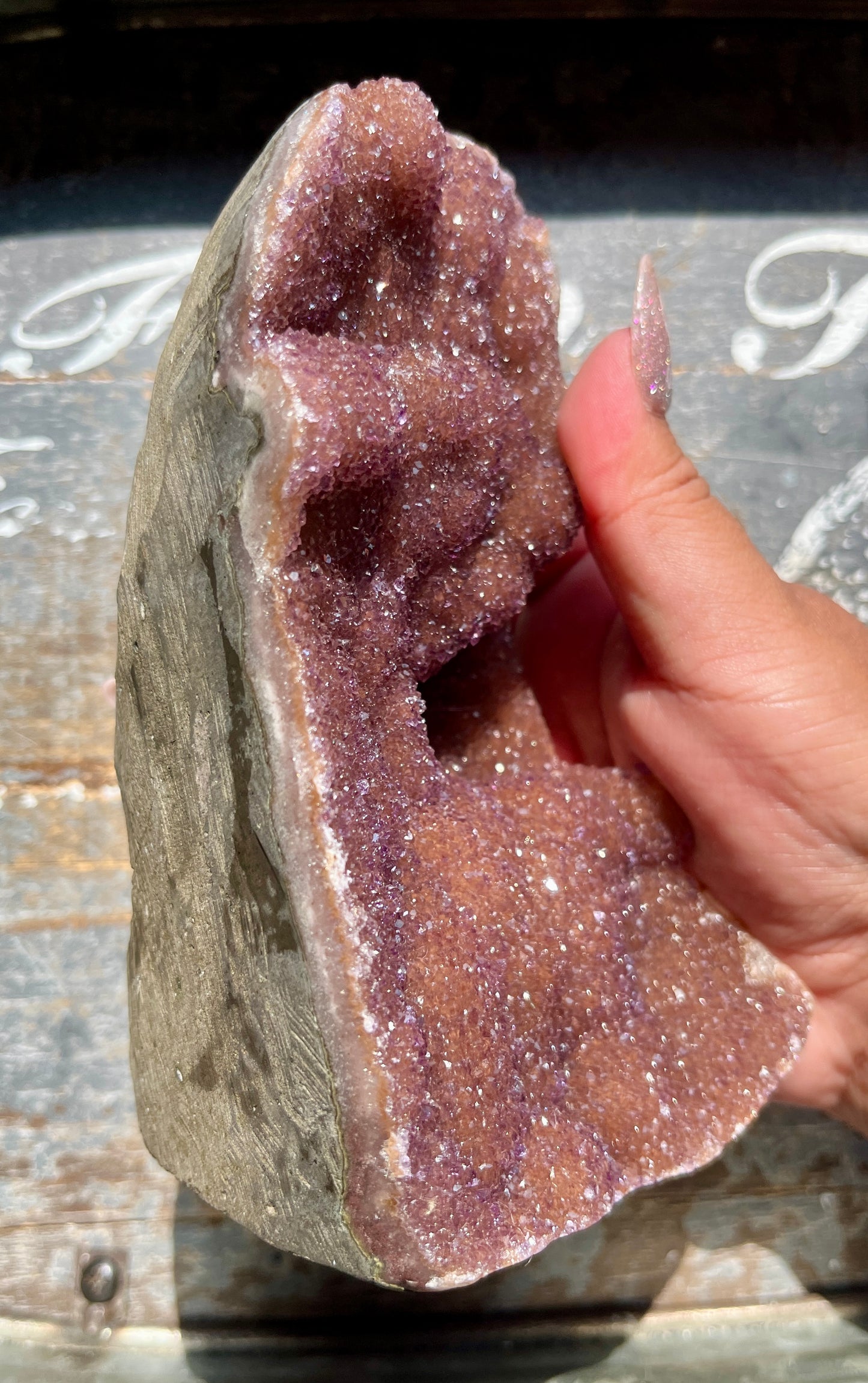 Gorgeous High Quality Rainbow Amethyst from Brazil