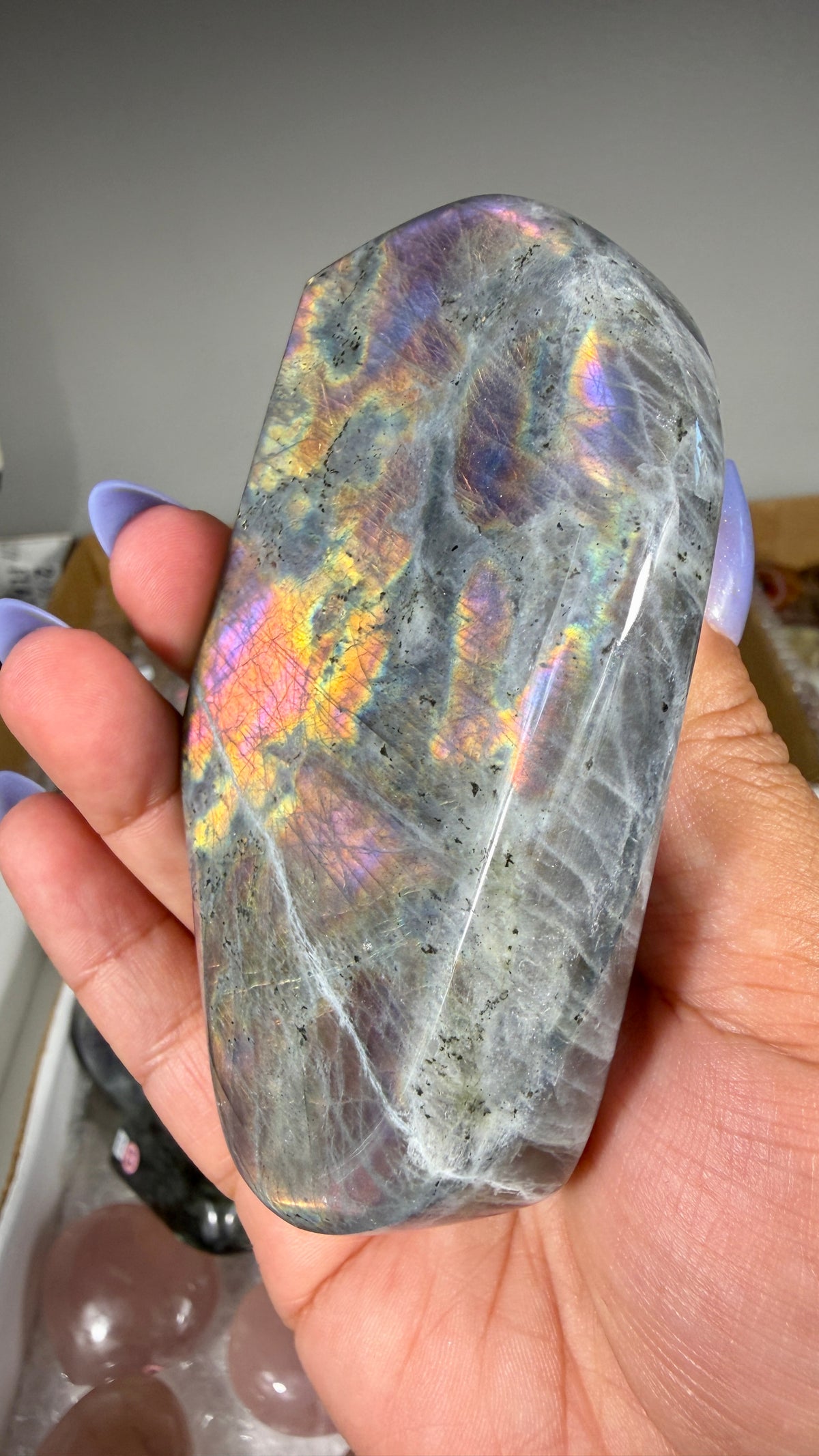 Gorgeous Labradorite Freeform | Madagascar | Opt 8