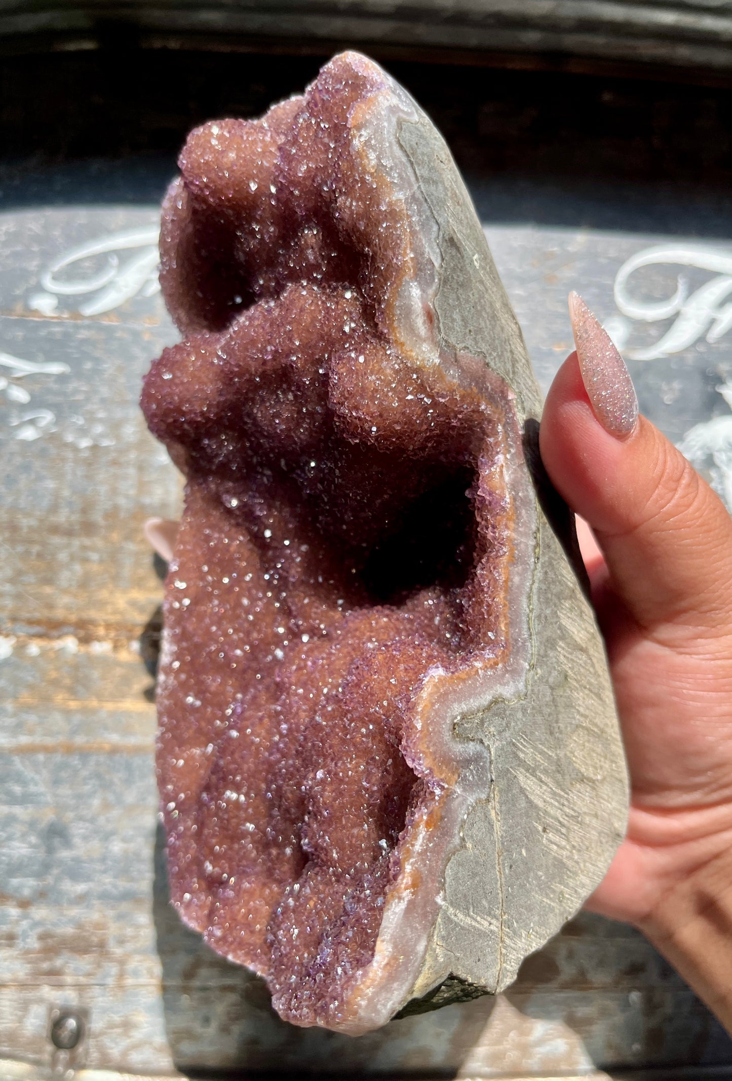 Gorgeous High Quality Rainbow Amethyst from Brazil