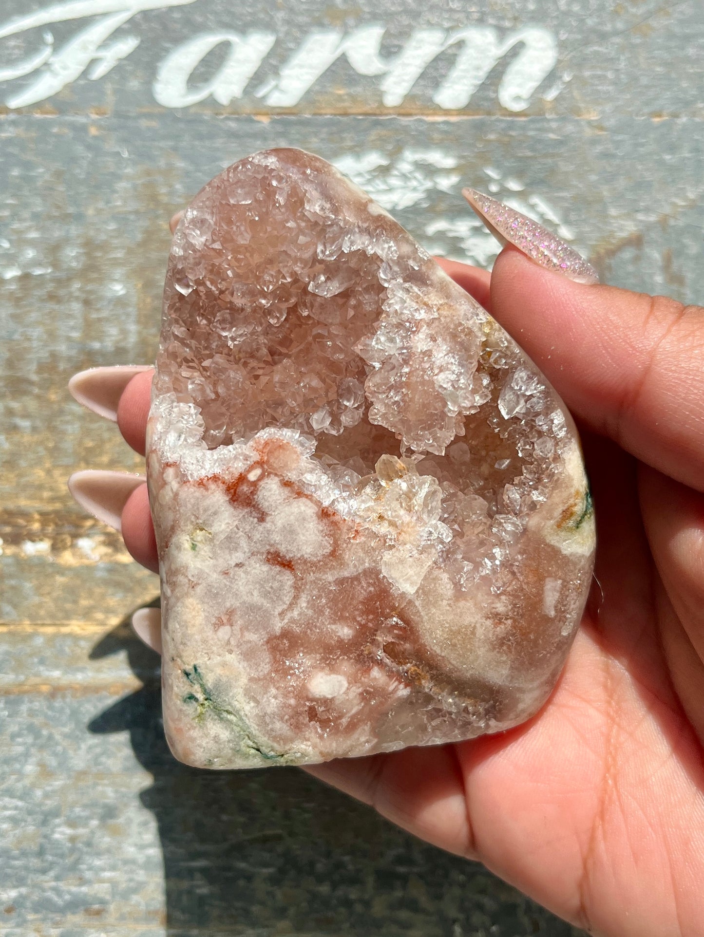 Gorgeous High Quality Pink Amethyst Free Form from Brazil