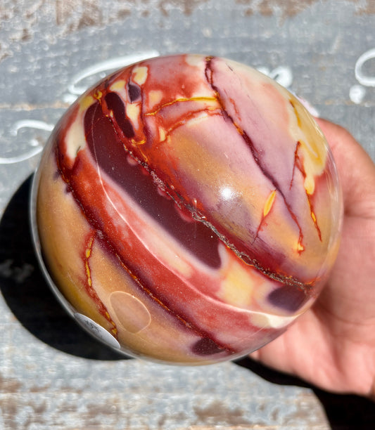 Gorgeous XL Mookaite Sphere from Australia