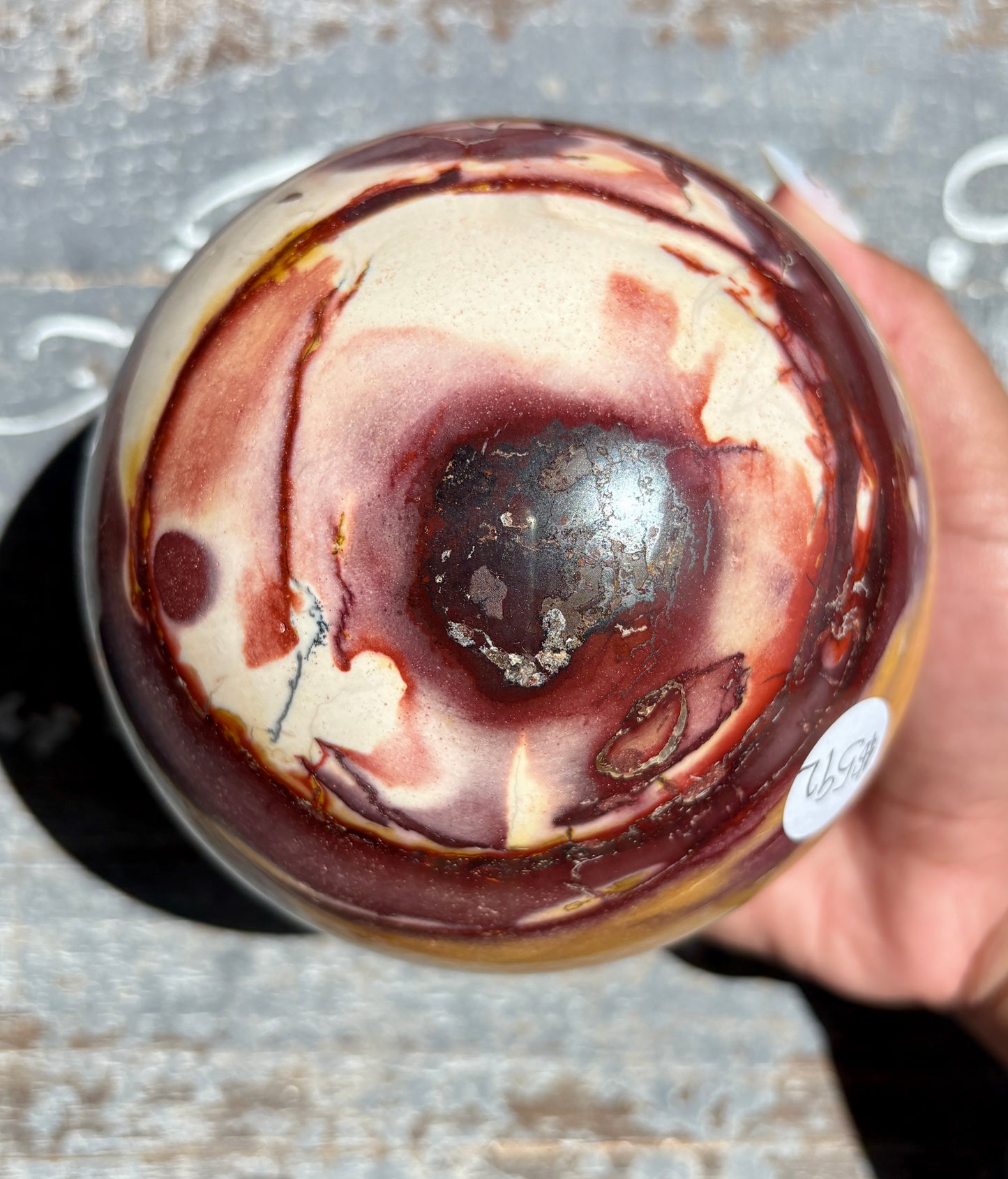 Gorgeous XL Mookaite Sphere from Australia