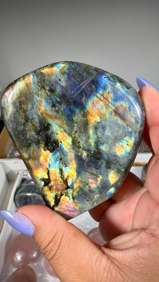 Gorgeous Labradorite Freeform | Madagascar | Opt 13