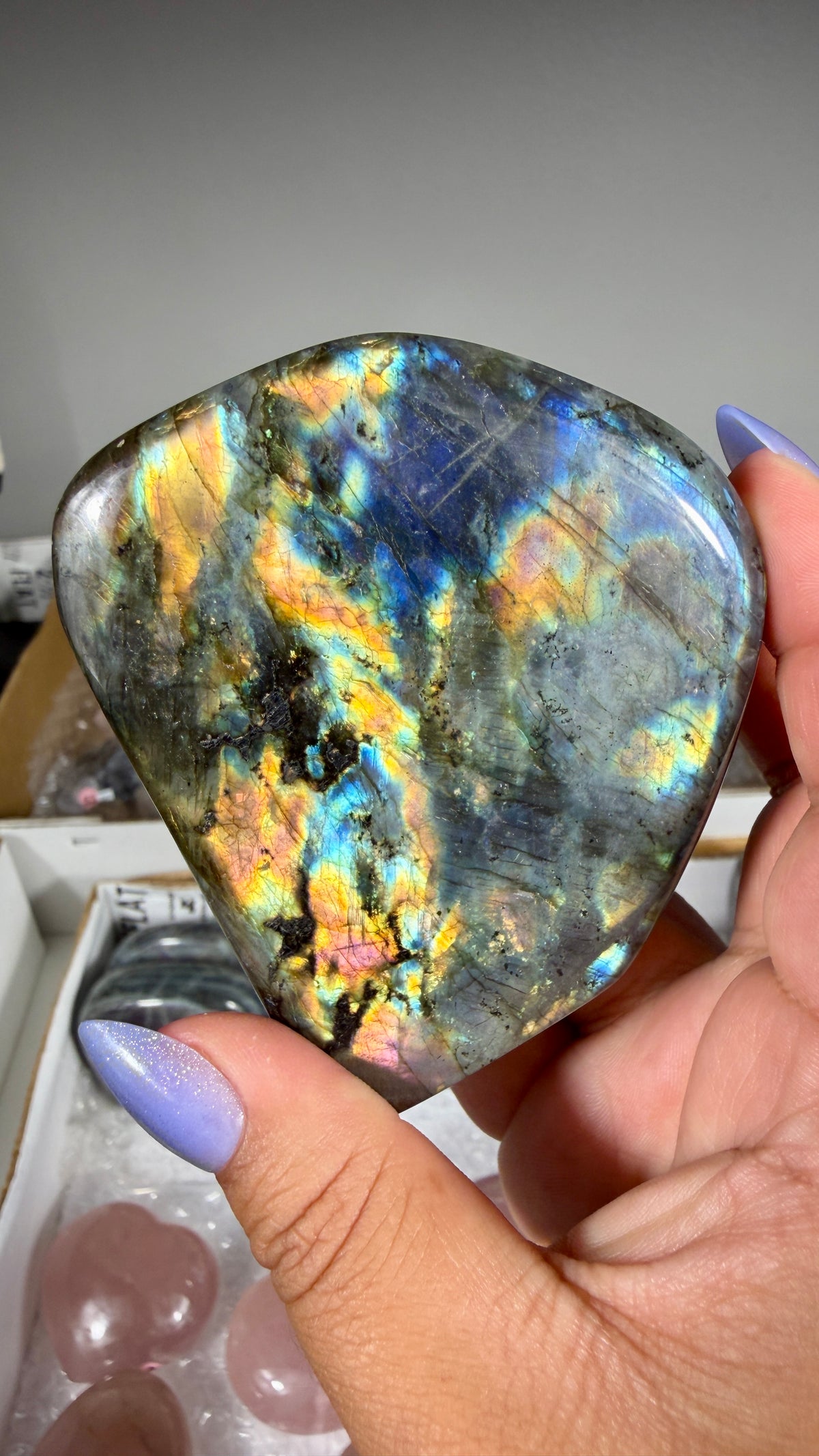 Gorgeous Labradorite Freeform | Madagascar | Opt 13