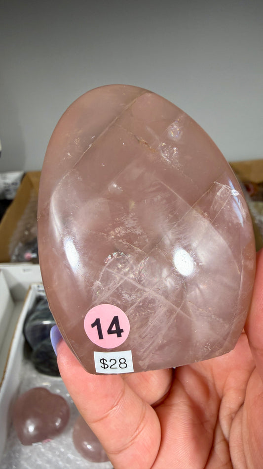 Gorgeous Rose Quartz Freeform | Opt 14